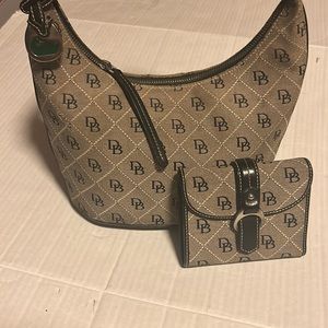 Dooney & Bourke mini bucket bag and wallet set